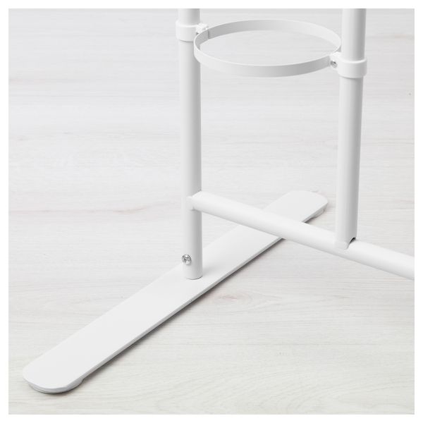 Пьедестал для цветов СОККЕР, д/дома/улицы, белый (162 см) - схема-чертеж с размерами