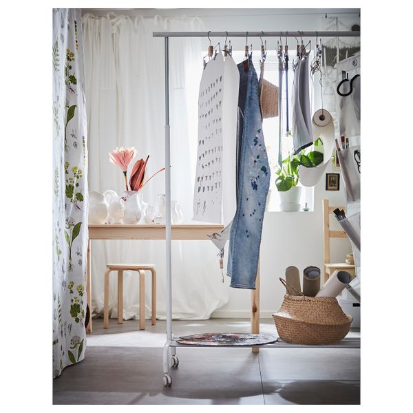 IKEA в интерьере - схема-чертеж с размерами