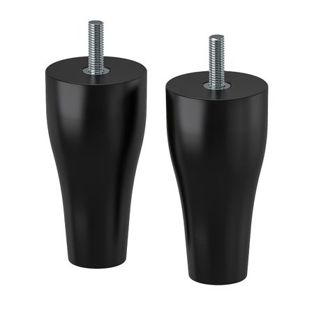 Ножка, черный 10 см IKEA KABBARP КАББАРП 804.898.69