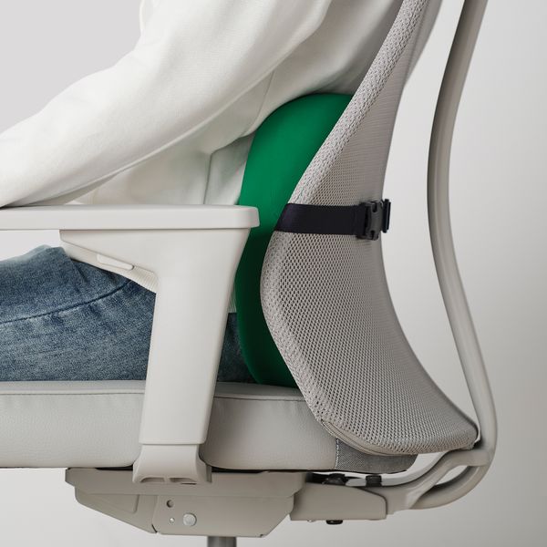 Подушка под спину, зеленый, 42x28 см IKEA LÅNESPELARE ЛОНЕСПЕЛАРЕ 205.713.91 - фото 3