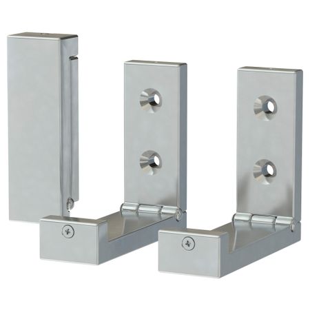 Складывающийся крючок БЬЕРНУМ, алюминий (8 см)