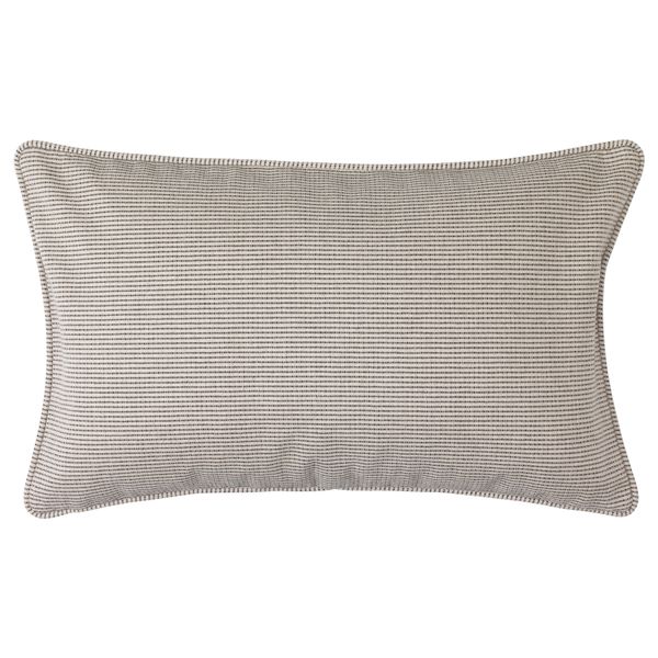 Чехол на подушку СИННЕРЛИГ, полоска черный, белый (40x65 см) - фото 1