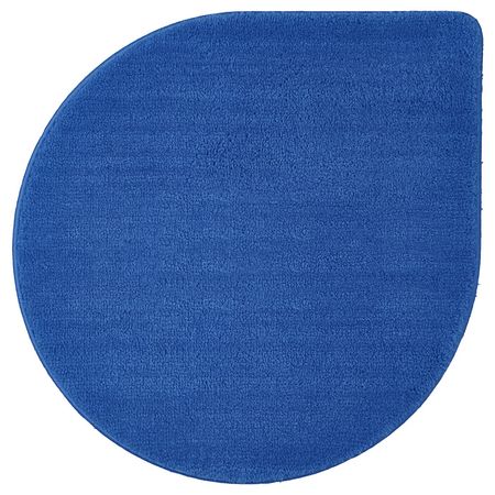 BERGVATTNET БЕРГВАТТНЕТ Коврик для ванной - синий 60x60 см