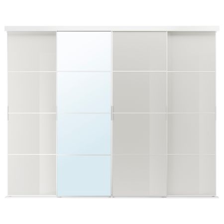 Дверь раздвижная, комбинация IKEA HOKKSUND ХОККСУНД, AULI АУЛИ, SKYTTA 794.240.44
