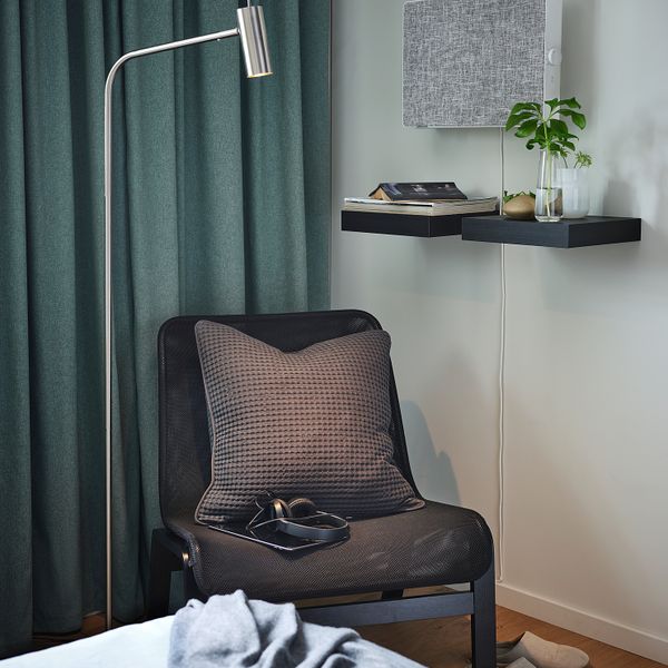 Светильник напольный для чтения, 145 см, никелированный IKEA VIRRMO ВИРРМО 404.713.24 - фото 4