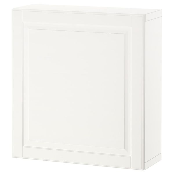 Комбинация настенных шкафов, белый/Смевикен белый 60x22x64 см IKEA BESTÅ БЕСТО 494.415.87 - фото 1