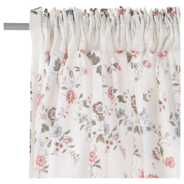 Гардины, 1 пара РАПУНКЕЛЬ, цветок (145x300 см) - фото 2