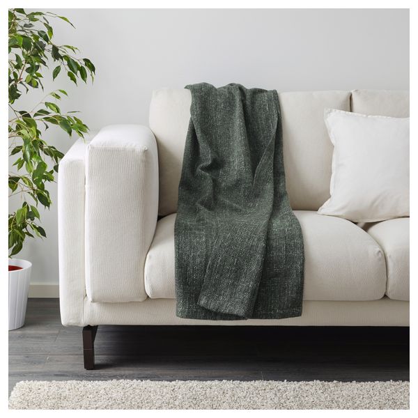 Плед ГУРЛИ, серо-зеленый (120x180 см) - схема-чертеж с размерами