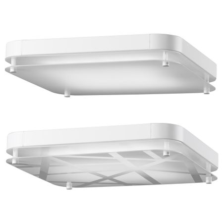 Светодиодный потолочный светильник ЛЕВАНГ, четырехугольной формы, различные орнаменты