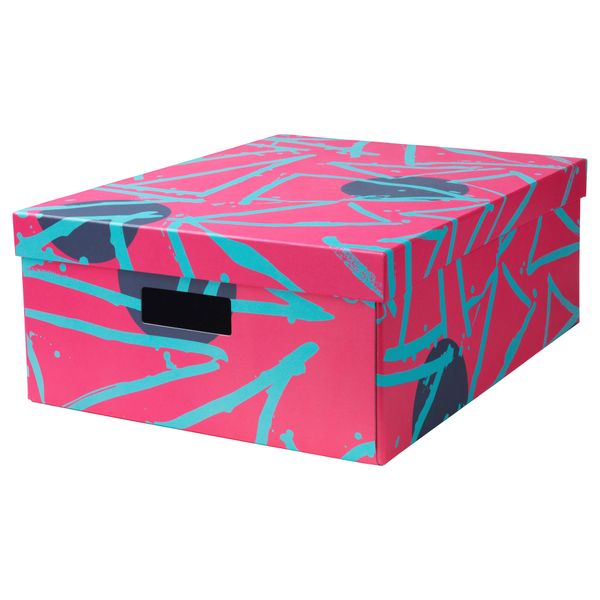 Коробка с крышкой СПРИДД, различные орнаменты (43x54x21 см) - фото 3