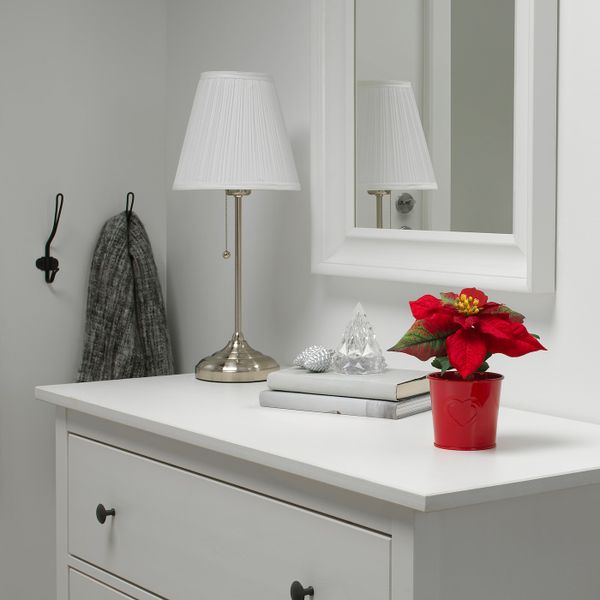 Кашпо, красный, 9 см IKEA ВИНТЕРФЕСТ 304.283.69 - фото 3