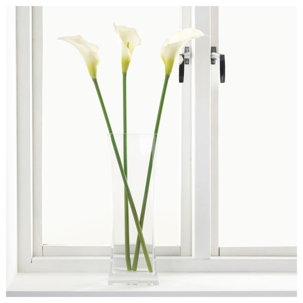 Цветок искусственный СМИККА, Зантедеския, белый (75 см) - фото 2