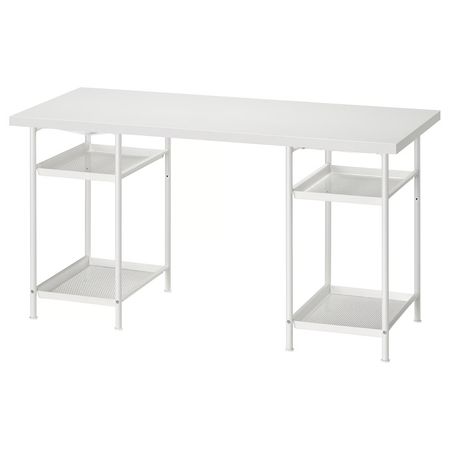 LAGKAPTEN / SPÄND Письменный стол - белый 140x60 см