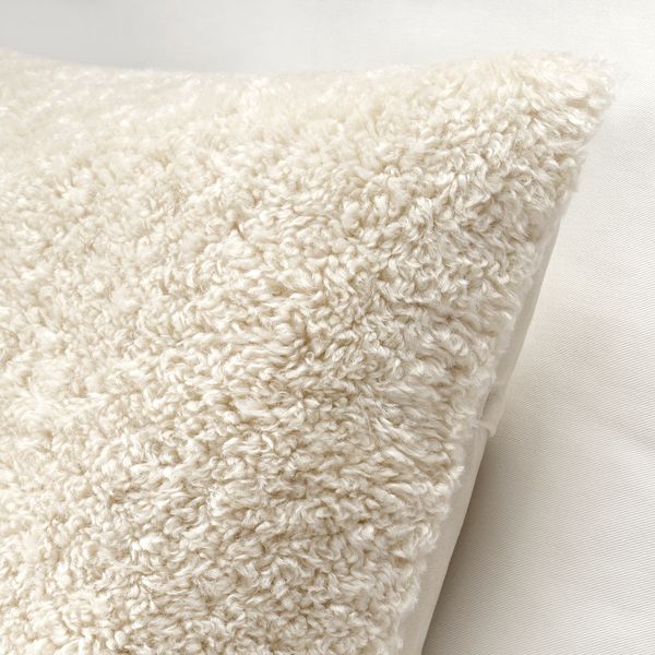 Чехол на подушку, белый с оттенком, 50x50 см IKEA ÅSJORDFLY 405.907.70 - фото 3