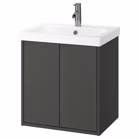 HAVBÄCK / ORRSJÖN ОРРШЁН Шкаф с дверцами/раковина/смеситель