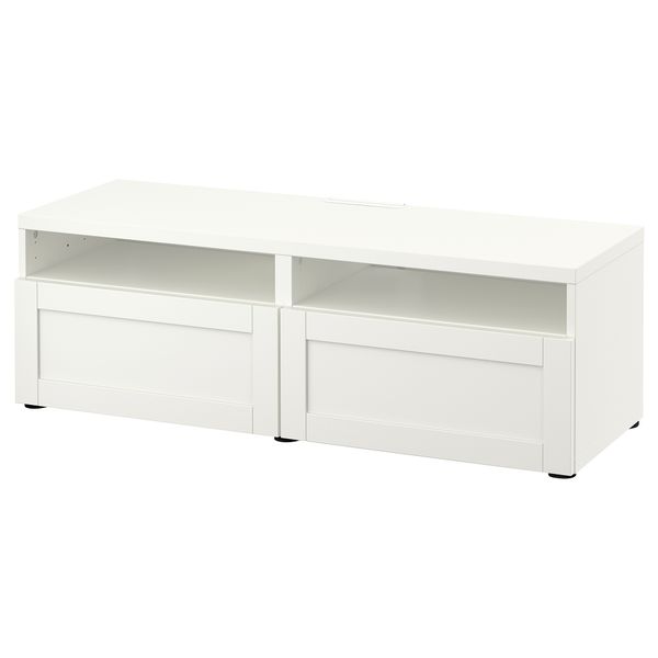 Тумба для ТВ с ящиками, 120x42x39 cm IKEA BESTÅ БЕСТО 893.243.17 - фото 2