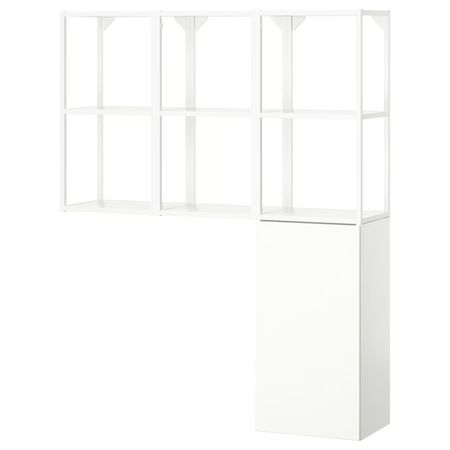 ENHET Комбинация д/хранения - белый 120x32x150 см