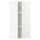 Навесной шкаф с полками, белый, Veddinge белый, 30x80 см IKEA METOD МЕТОД 594.640.31