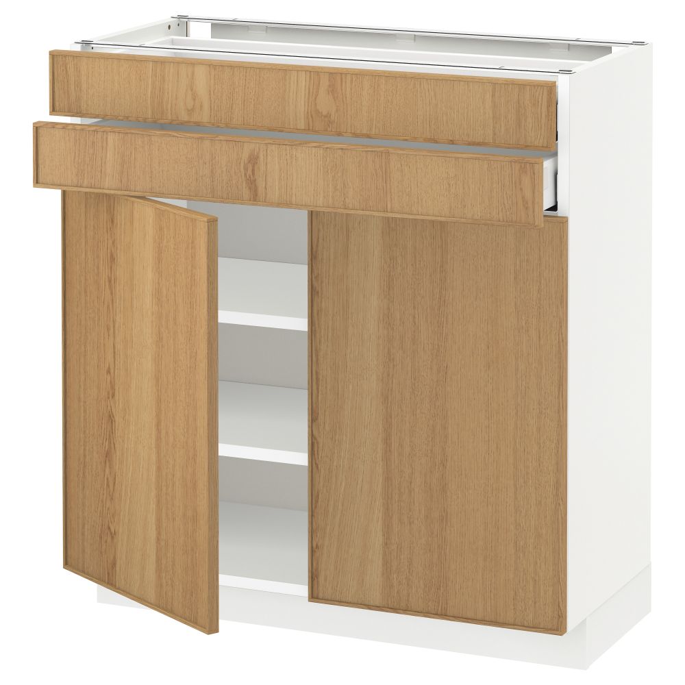 IKEA, вид спереди - схема-чертеж с размерами