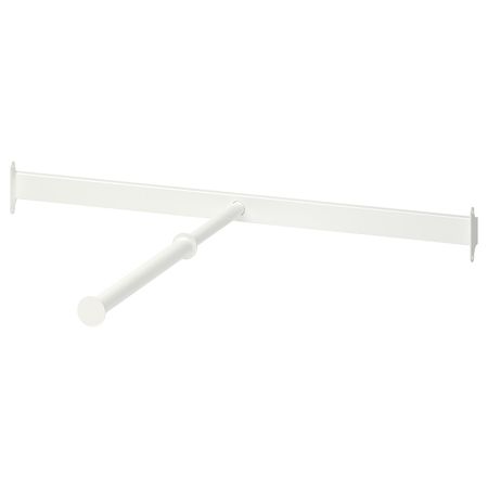 Выдвижная платяная штанга, белый 75x35 см IKEA КОМПЛИМЕНТ 103.666.02