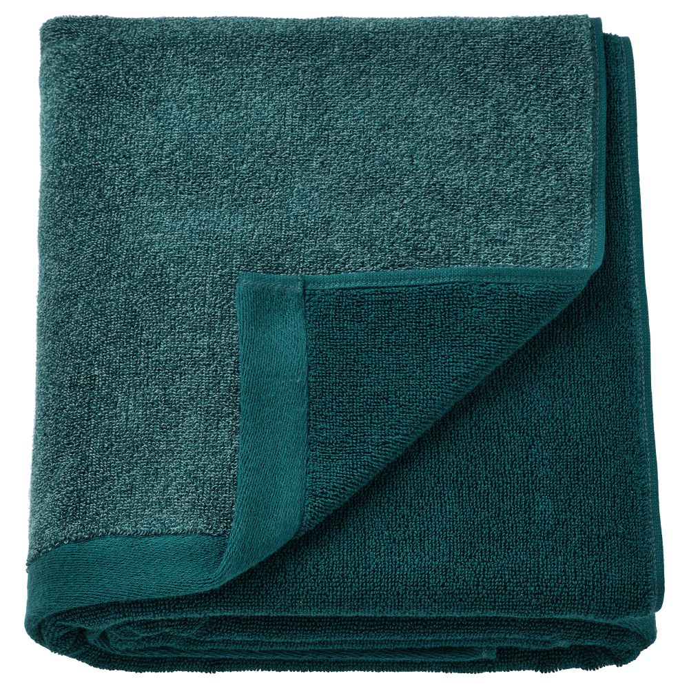 Простыня банная, 100x150 см, бирюзовый, меланж IKEA HIMLEÅN ХИМЛЕОН 904.918.38 - фото 1