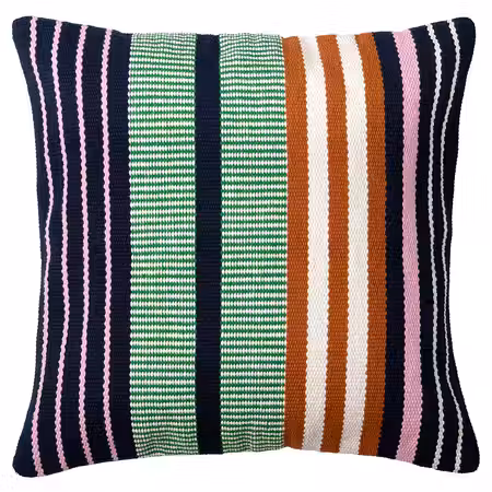 MÄVINN МЭВИНН Чехол на подушку - разноцветный/орнамент «полоска» 50x50 см