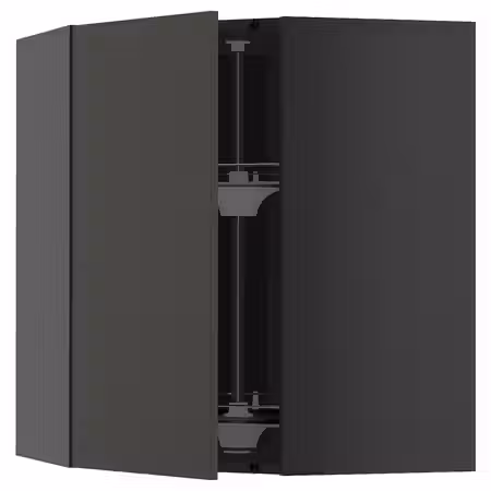 METOD Углов навесн шкаф с вращающ секцией