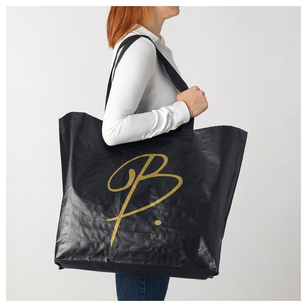 Сумка, средняя ОМЕДЕЛЬБАР, черный - схема-чертеж с размерами