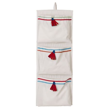 Подвесные карманы ПАЙССЛИНГАР, белый с оттенком (26x68 см)