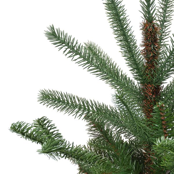 Искусственная елка, для дома, улицы зеленый, 210 см IKEA VINTERFINT 605.858.57 - схема-чертеж с размерами