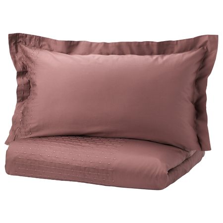 Пододеяльник и 1 наволочка, сиреневый, 150x200/50x70 см IKEA ПРАКТВИВА 103.798.50