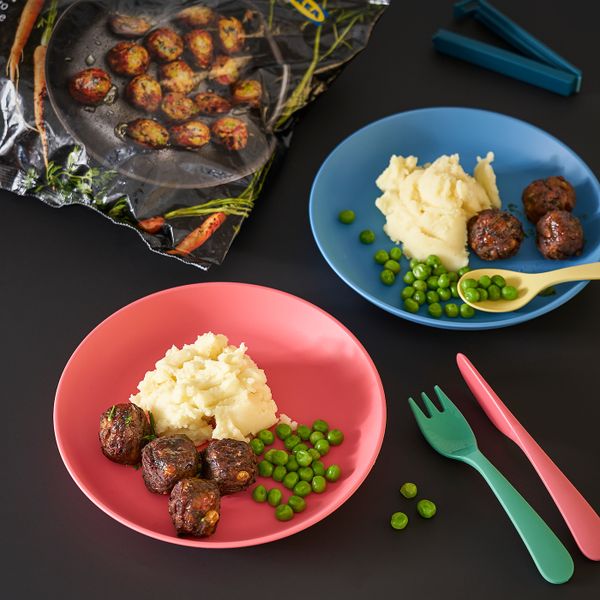 Миска, зеленый, желтый 14 см IKEA HEROISK ХЭРОИСК 004.141.42 - схема-чертеж с размерами