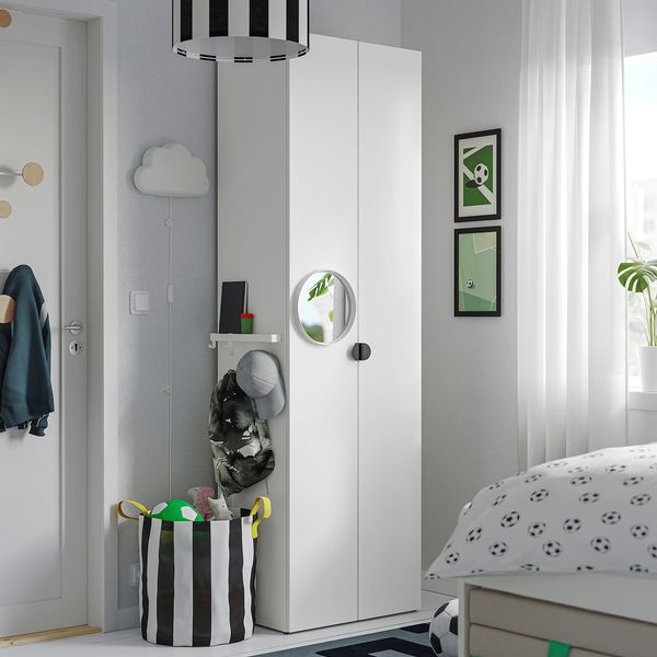 LASTARE Гардероб, комбинация - белый 60x42x200 см - фото 2