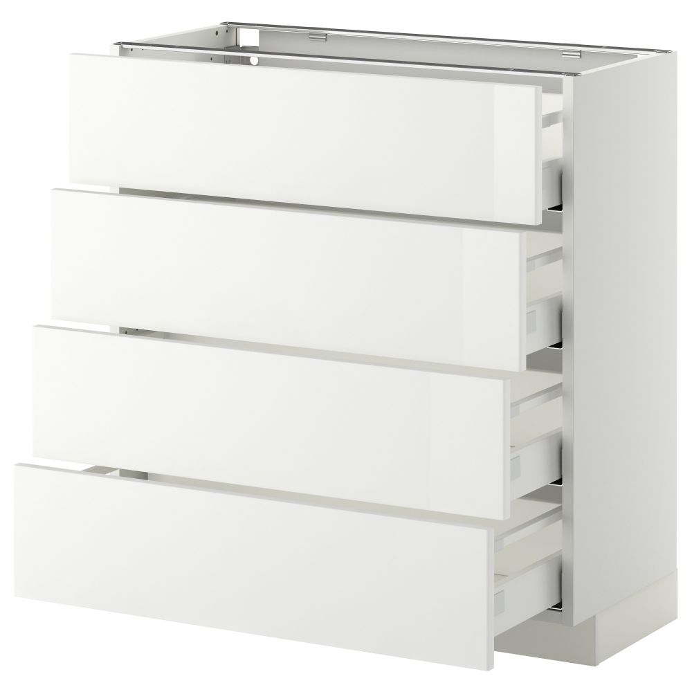 IKEA, вид спереди - схема-чертеж с размерами
