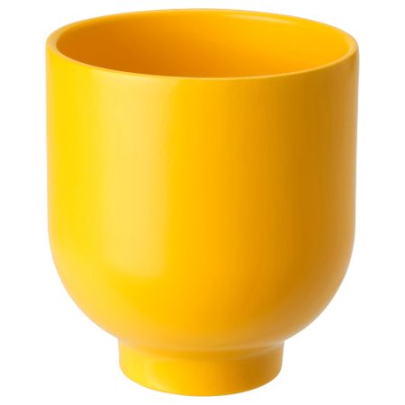 Кашпо, ярко-желтый, 9 см IKEA DRÖMSK ДРЁМСК 305.627.77