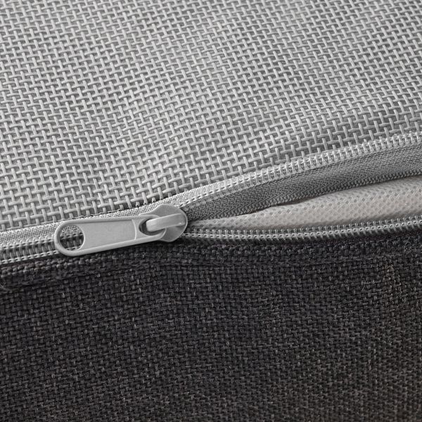 Подушка на сиденье для садовой мебели, антрацит 62x62 см IKEA JÄRPÖN/DUVHOLMEN ЙЭРПОН/ДУВХОЛЬМЕН 093.049.12 - схема-чертеж с размерами