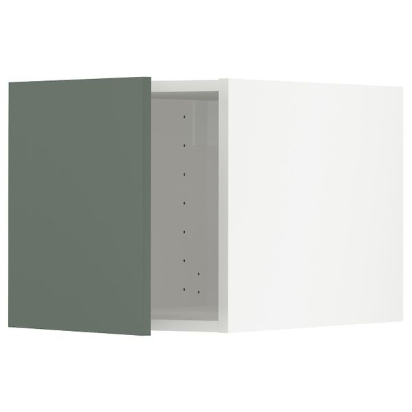 Верхний шкаф, белый/Бодарп серо-зеленый 40x40 см IKEA METOD МЕТОД 793.177.46 - фото 1