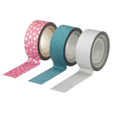 Скотч ВИНТЕР 2015, синий, розовый серебристый