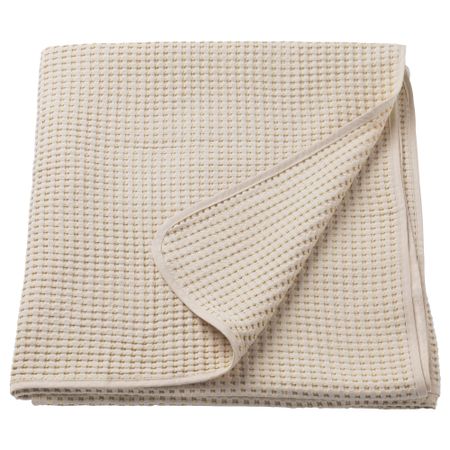 Покрывало ВОРЕЛЬД, бежевый (150x250 см)