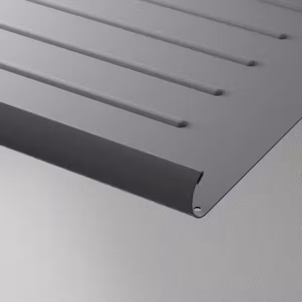 KOMPLEMENT Полка для обуви - темно-серый 50x35 см - схема-чертеж с размерами