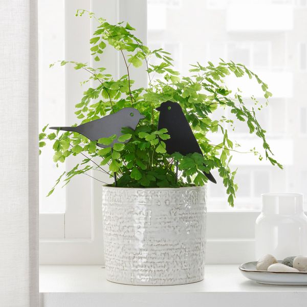 Украшение на палочке, 2 шт., для дома, улицы/птица черный IKEA BLOMSTERBÖNA БЛОМСТЕРБОНА 804.663.25 - фото 2