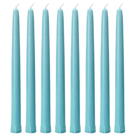 Неароматическая свеча КЛОКХЕТ, голубой (25 см)