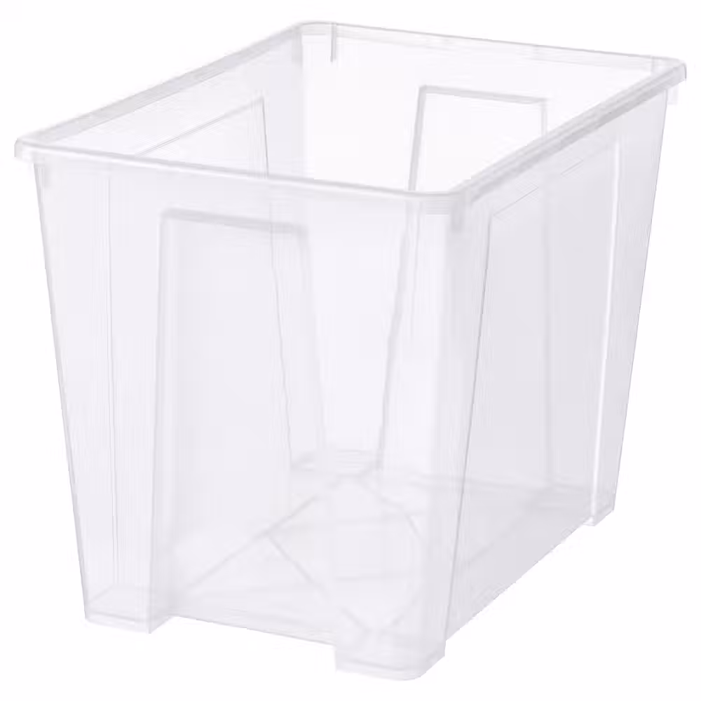 SAMLA Контейнер - прозрачный 56x39x42 см/65 л - фото 1