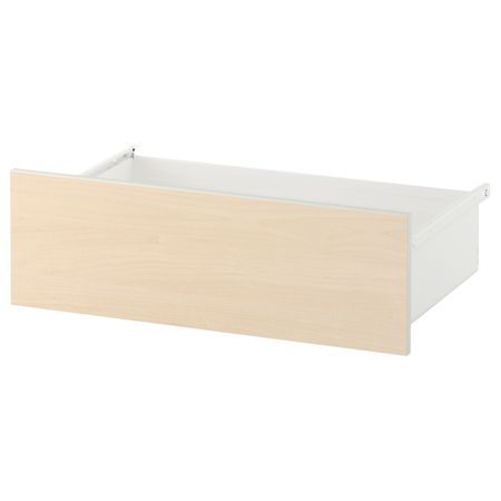 Ящик, белый, береза 60x42x20 см IKEA СКРОВА 592.430.87