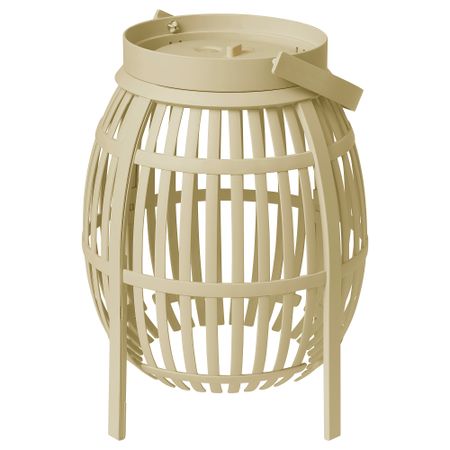 Настольная лампа, светодиодная, с батарейным питанием, для сада, 24 см IKEA SOLVINDEN 705.718.74