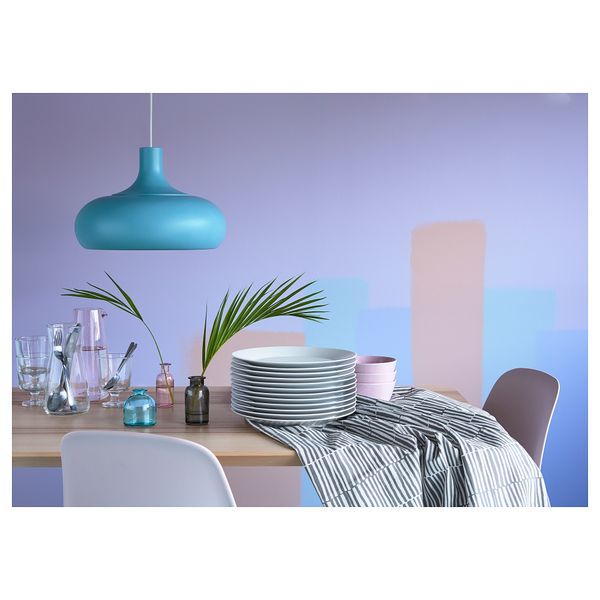 Набор ваз, 3 штуки СОММАР 2018, бирюзовый/серый, розовый - схема-чертеж с размерами