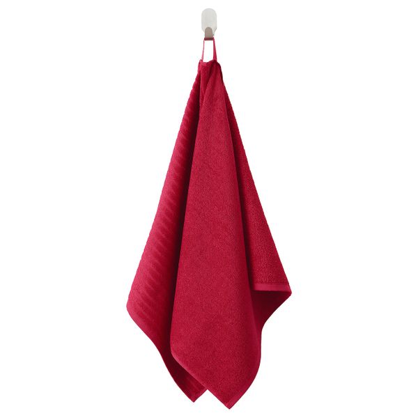Полотенце, красный, 50x100 см IKEA ВОГШЁН 904.538.55 - фото 1