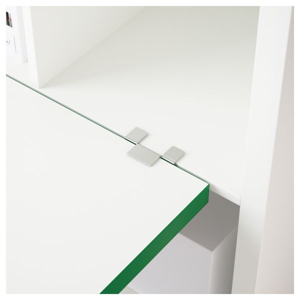 Стол, комбинация КАЛЛАКС, бел/зелен (77x147 см) - схема-чертеж с размерами
