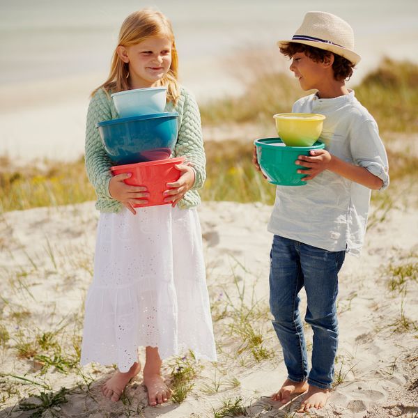 Миска с крышкой, 5 шт., разные цвета IKEA СОММАРДАГ 604.531.21 - фото 3