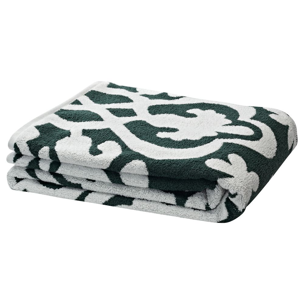 Простыня банная БЛЭДЬЕН, зеленый (100x150 см) - фото 1